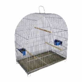 GAIOLA PARA CANARIO ZINCADA COMPLETA