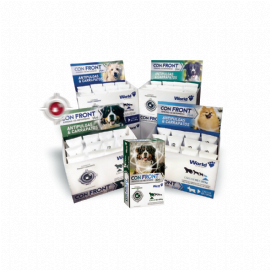 ANTIPULGAS CONFRONT PLUS PARA CAES PIPETA WORLD