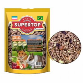 RACAO PARA COELHO SUPERTOP 500G SUPERTOP