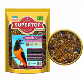 RACAO PARA PASSAROS SUPERTOP CORRUPIAO TURBOTOP 500G SUPERTOP