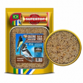 RACAO PARA PASSAROS SUPERTOP OLEO DE COCO 500G SUPERTOP