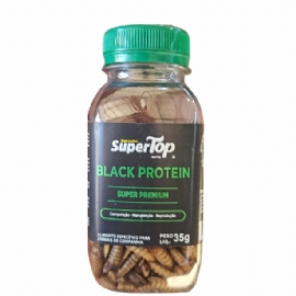 RACAO SUPERTOP BLACK PROTEIN GARRAFINHA 35G SUPERTOP