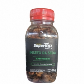 RACAO SUPERTOP INSETO DA SEDA GARRAFINHA 60G SUPERTOP