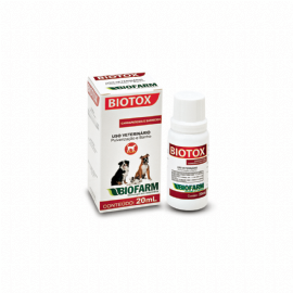 CARRAPATICIDA E SARNICIDA BIOTOX PARA CAES BIOFARM