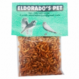 LARVA AVIU CAMARAO PARA PASSAROS ELDORADOS 12UN DE SACHE