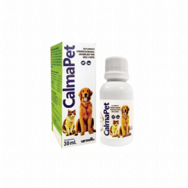 CALMANTE NATURAL CALMAPET PARA CAES E GATOS VETFARMOS