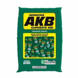 HERBICIDA AKB GLIFOSATO 480 20UN DE 10ML