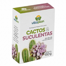 FERTILIZANTE CACTOS E SUCULENTAS 150G