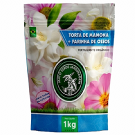 ADUBO FERTILIZANTE TORTA DE MAMONA E FARINHA DE OSSO 1KG