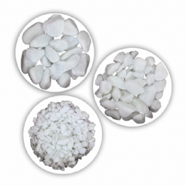 PEDRA SEIXO BRANCA 1KG