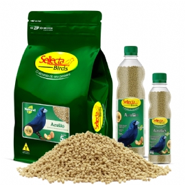 RACAO PARA AZULAO NATURAL SELLECTA EXTRUSADOS SELLECTA