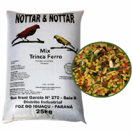 RACAO PARA PASSAROS MISTURA TRINCA FERRO NOTTAR 5KG