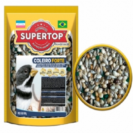 RACAO PARA PASSAROS SUPERTOP COLEIRO FORTE 500G SUPERTOP