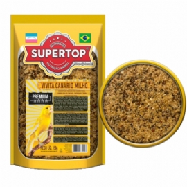 RACAO PARA PASSAROS SUPERTOP VIVITA CANARIO MILHO 10KG SUPERTOP