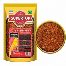 RACAO PARA PASSAROS SUPERTOP VIVITA CANARIO PIMENTA 10KG SUPERTOP