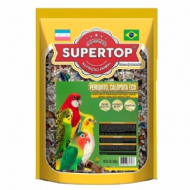 RACAO PARA PASSAROS SUPERTOP CALOPSITA E PERIQUITO 10KG SUPERTOP