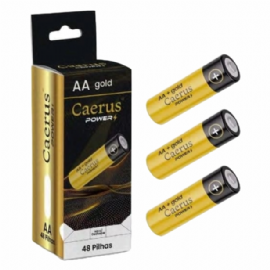 DISPLAY PILHA CAERUS POWER 4 PILHAS EMBALAGEM COM 12UN