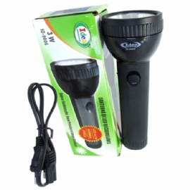 LANTERNA MEGA LIGHT 3W RECARREGAVEL