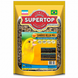 RACAO PARA PASSAROS SUPERTOP CANARIO BELGA MEL 500G SUPERTOP