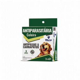 COLEIRA DUGS ANTIPULGAS E CARRAPATOS WORLD WORLD