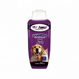 SHAMPOO PET JUNIOR 5 EM 1 CAES E GATOS 700ML PET JUNIOR