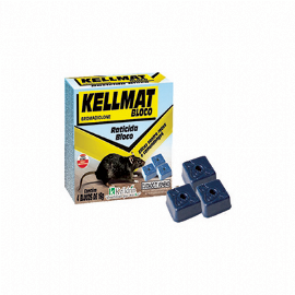 KELLMAT RATICIDA EM BLOCO COM 4 DE 16G KELLDRIN