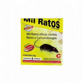 MIL RATOS GRANULADO 25G