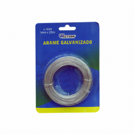 ARAME GALVANIZADO 1MM X 25MM