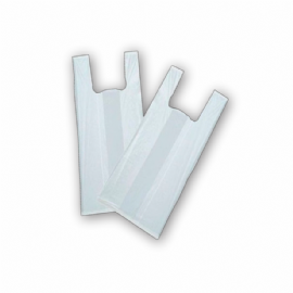 SACOLA BRANCA VIRGEM 25X35 FARDO COM 1000UN