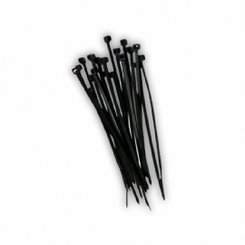 ABRACADEIRA DE NYLON PRETO COM 100UN