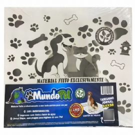 JORNAL HIGIENICO PET BIODEGRADAVEL 58X63,5   1KG 56 FOLHAS