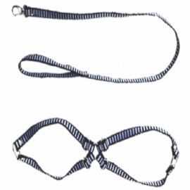 PEITORAL AMERICANO DE NYLON COM REGULAGEM COM GUIA