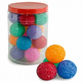 BOLA COM SINO CRISTAL MINI KIT COM 16UN