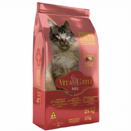 RACAO VITA GATO MIX PARA GATOS ADULTOS 25KG