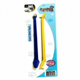 ESCOVA DENTAL DUPLA PARA CAES