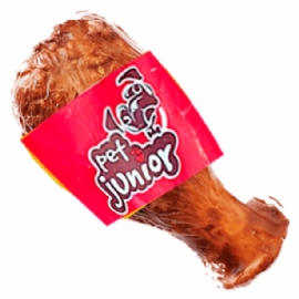 COXA DE FRANGO DEFUMADA PARA CAES PACOTE 1KG