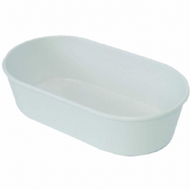 BANHEIRA PLASTICA OVAL LEITOSA