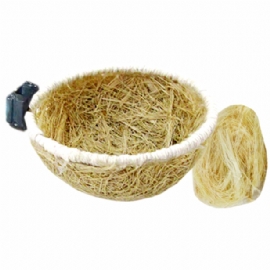 NINHO DE SISAL PARA CANARIO E PALHA