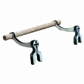 DORMINHOCO TRAPEZIO COM CORTICA PARA COLEIRO BRANCO