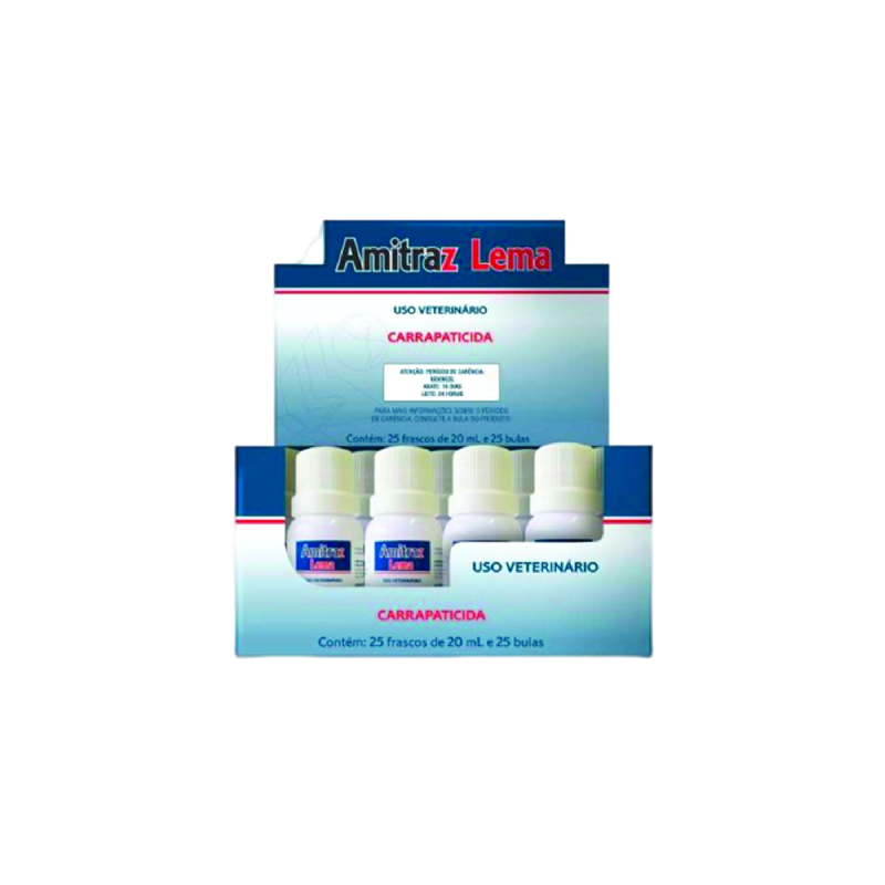 Antiparasitrio Amitraz Lema 12,5% para Amplo Espectro