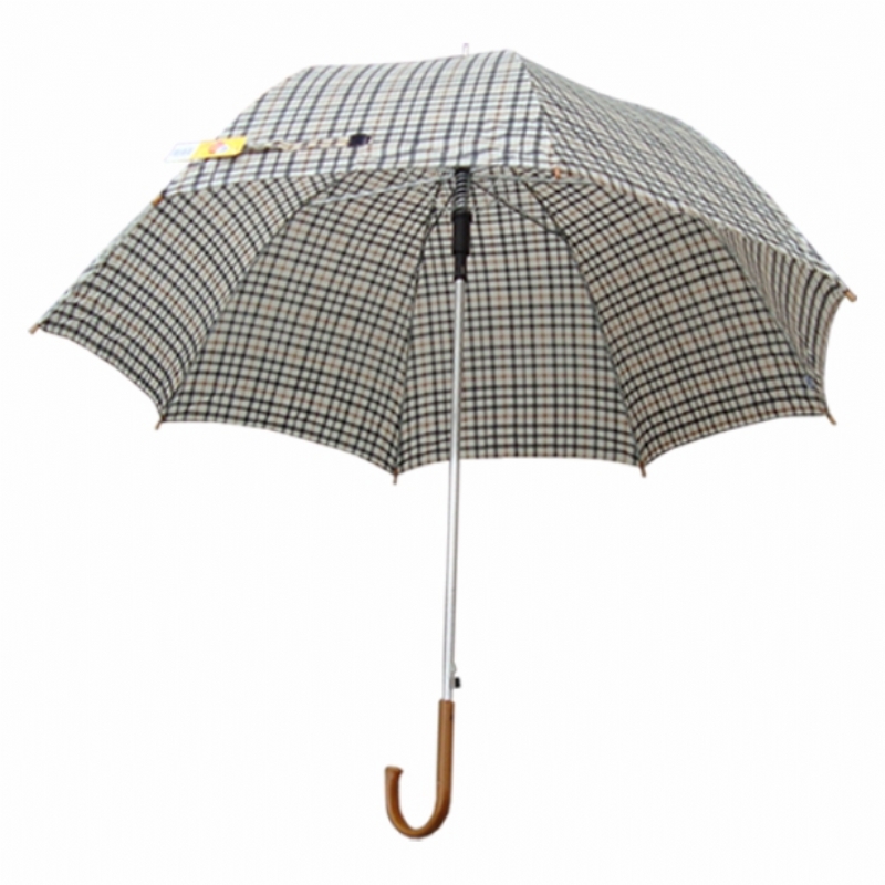 Guarda-chuva Xadrez Gigante Cabo Curvo